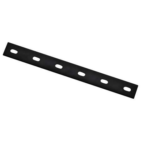 National Hardware National Hardware 14 in. H X 1/8 in. W X 1.5 in. L Black Carbon Steel Mending Plate N351-457